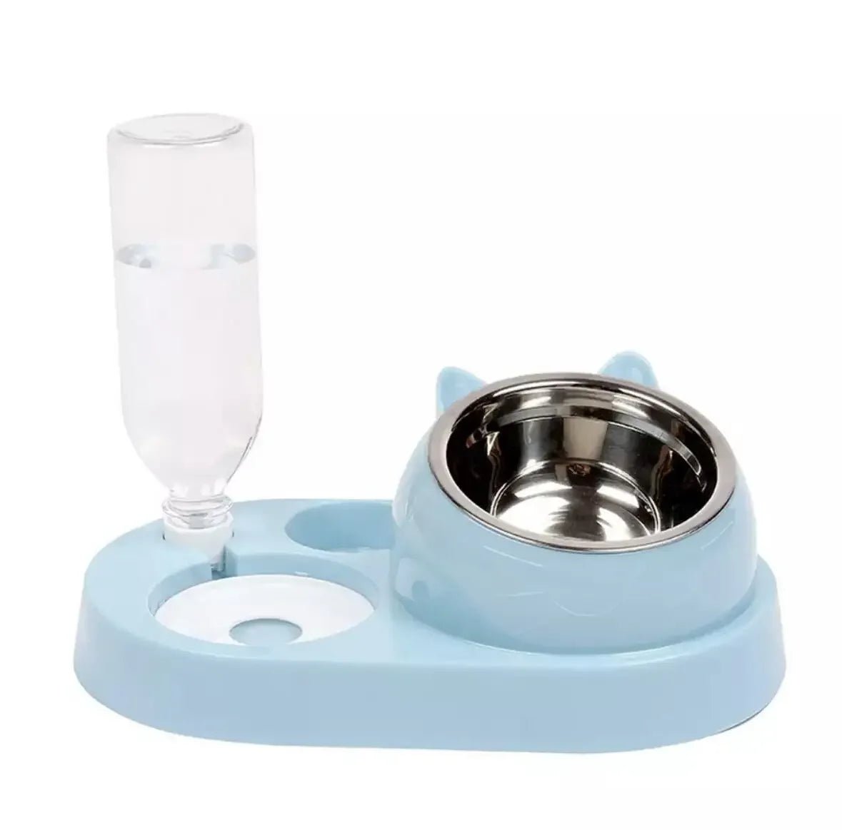 3-in-1 Cat and Puppy Food and Water Dispenser - #pawlife