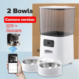 5L Automatic Feeder Cats WiFi with Camera HD - #pawlife