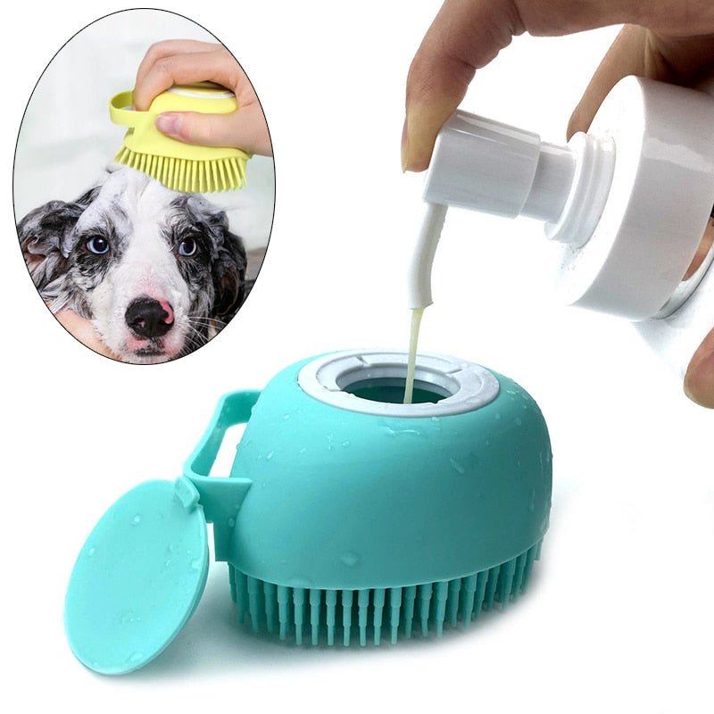 Bathroom Pet Bath Massage Brush - #pawlife