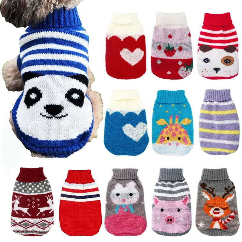 Cozy Christmas Sweater: Warm Winter Clothes for Cats and Dogs - #pawlife - #petproducts