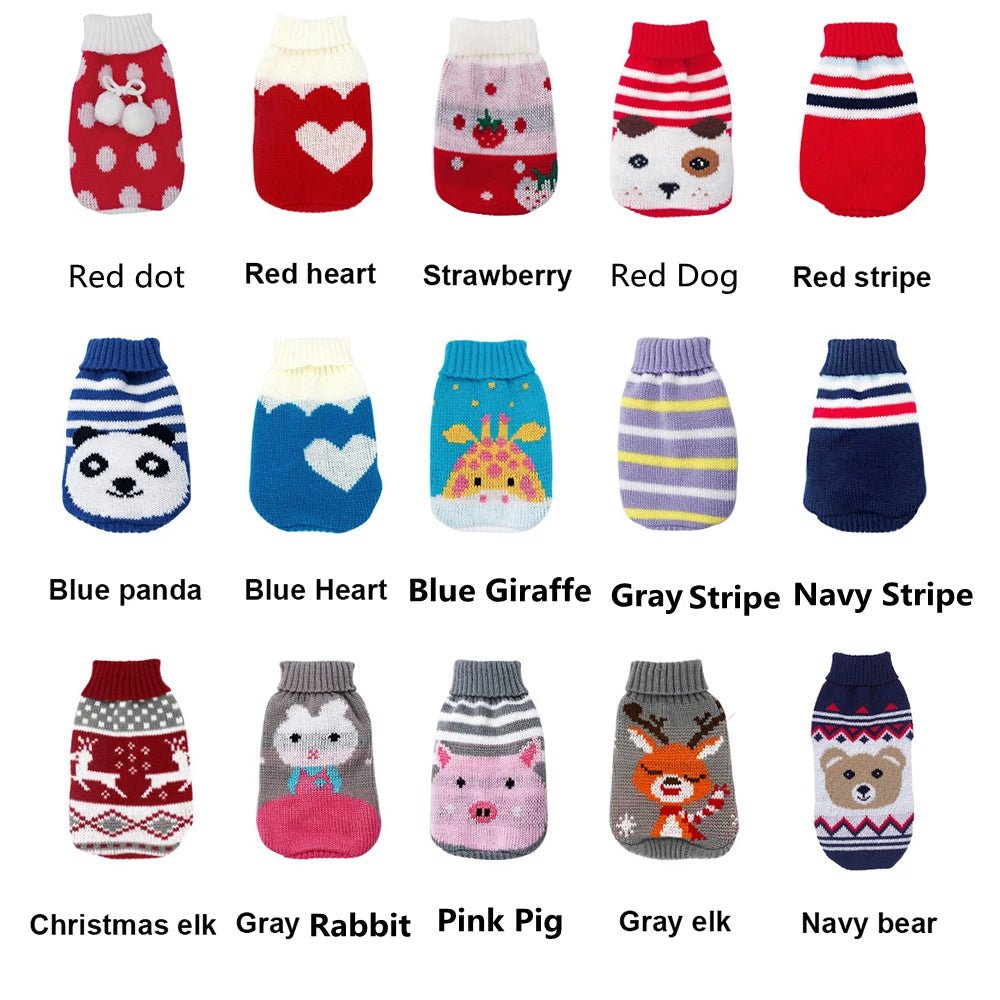 Cozy Christmas Sweater: Warm Winter Clothes for Cats and Dogs - #pawlife - #petproducts