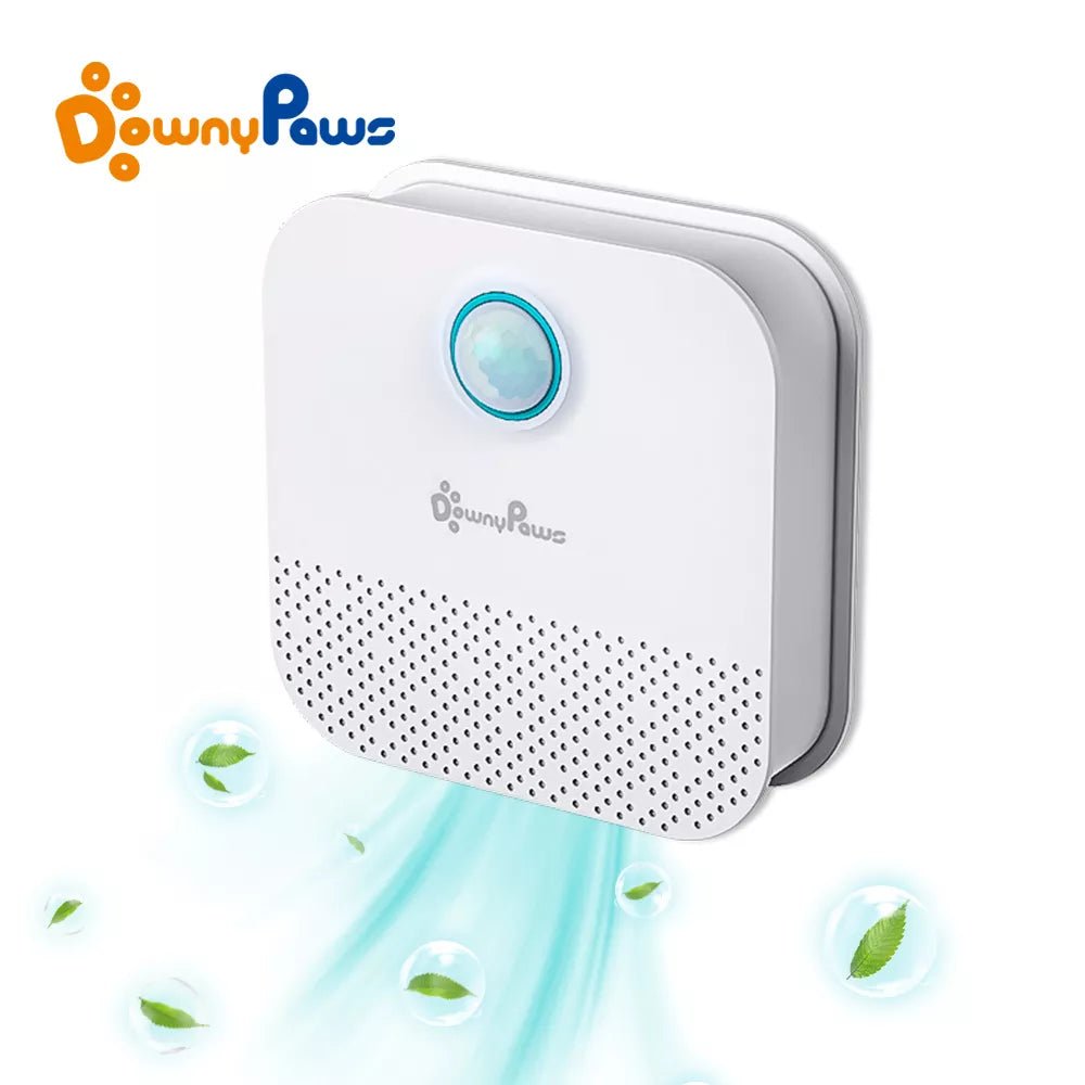 DownyPaws Smart Odor Purifier: 4000mAh for Pet Toilets - #pawlife