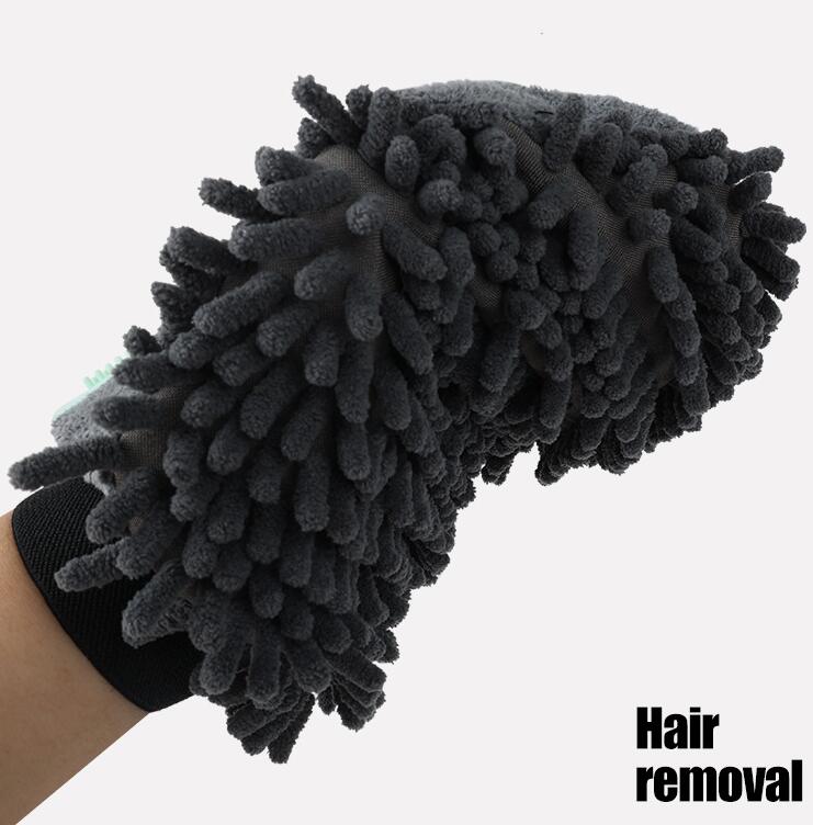 Dual-Function Pet Grooming Gloves: Cleaning and Massage Brush for Dogs and Cats - #pawlife