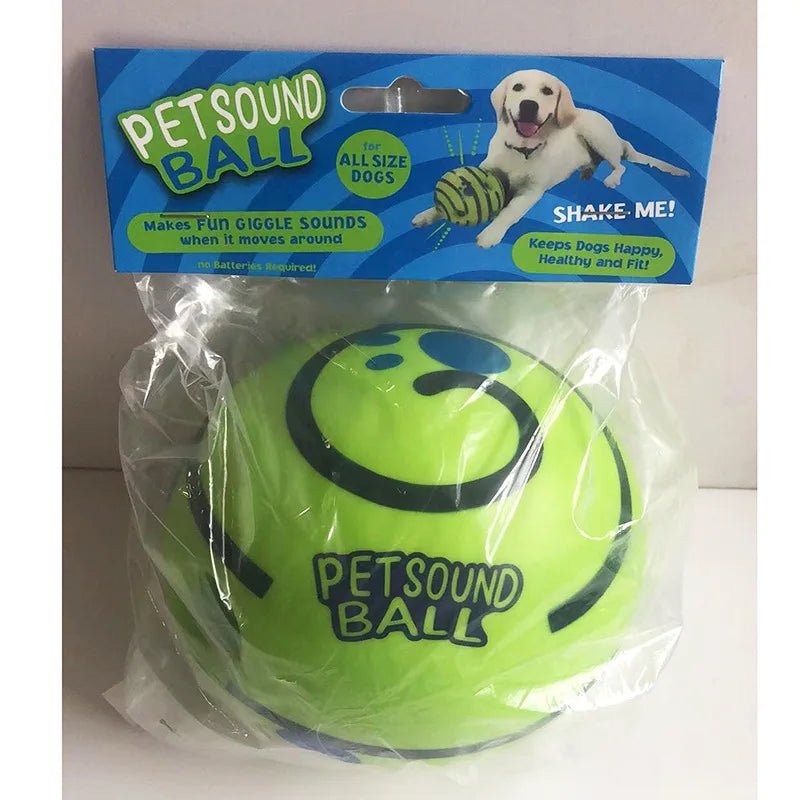 Engaging Interactive Dog Toy: Wobble Wag Giggle Ball with Fun Sounds - #pawlife