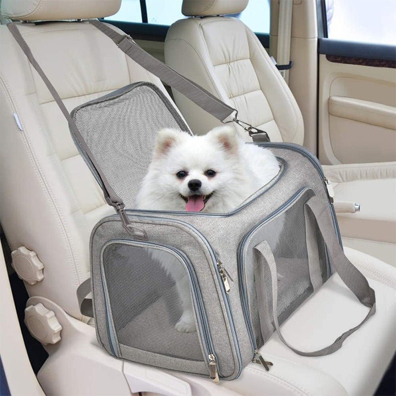 Foldable and Breathable Pet Backpack: Perfect for Traveling with Dogs and Cats - #pawlife