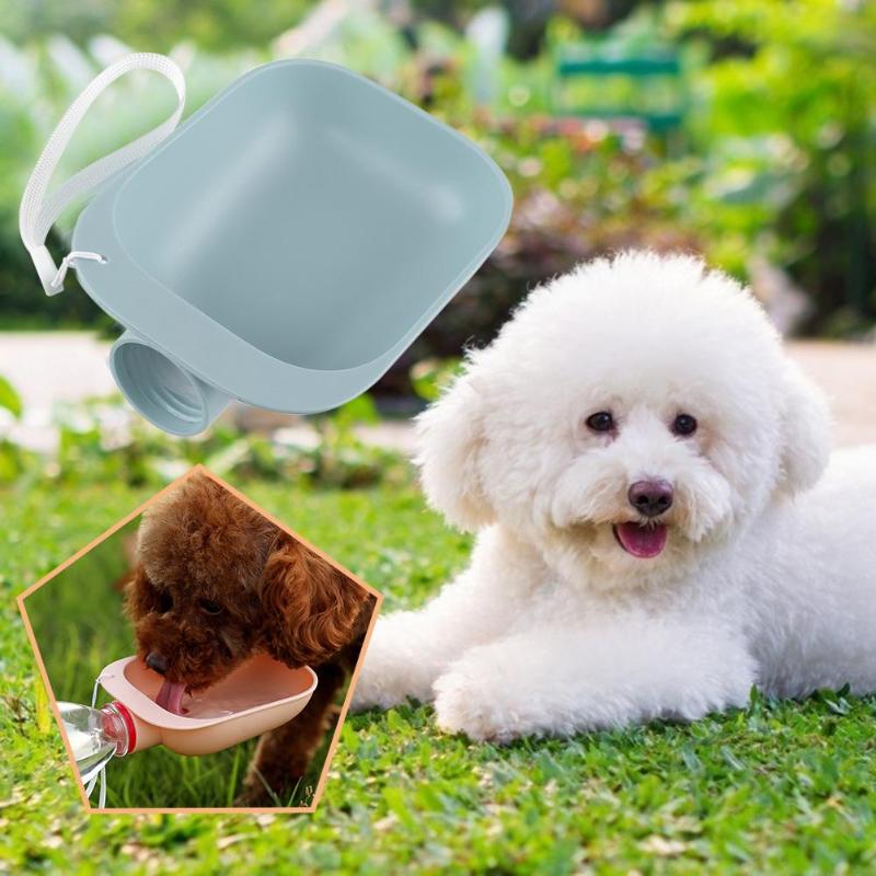 Hydration on the Go: Portable Water Bottle for Small to Large Dogs, Puppies, Cats - Ideal Outdoor Pet Feeder and Dispenser - #pawlife