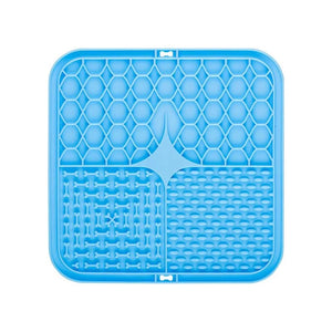 Interactive Pet Silicone Mat: Slow Feeding Plate, Bathing Distraction, and Training Aid for Dogs - #pawlife