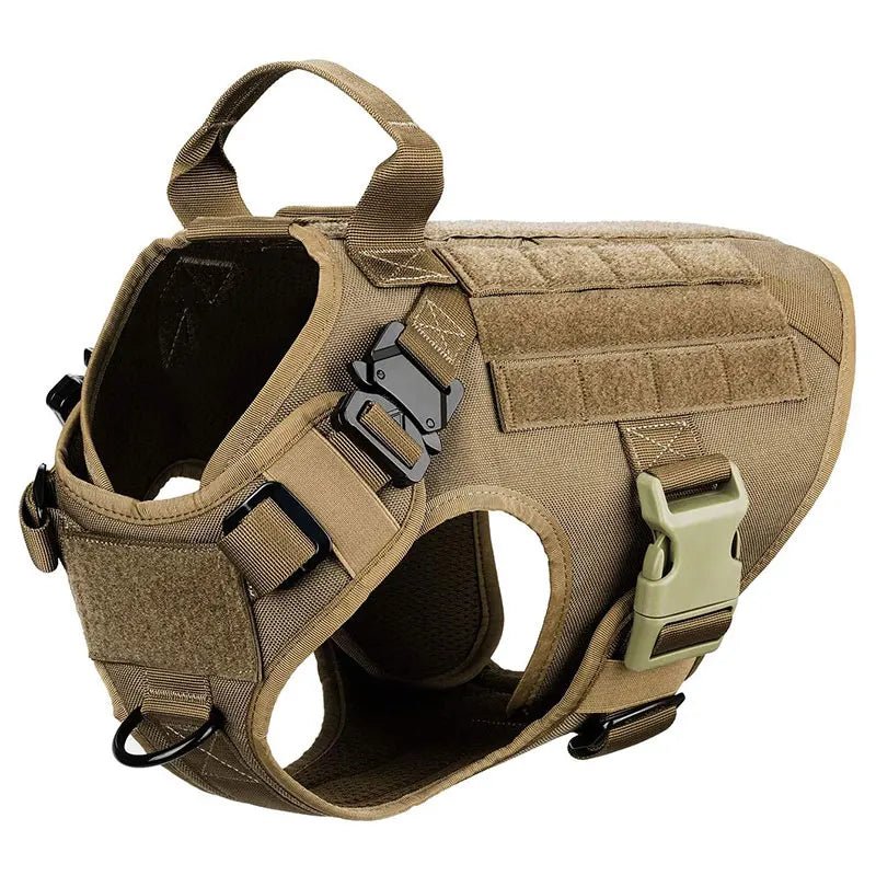 Large Dog Tactical Military Harness & Leash Set - #pawlife