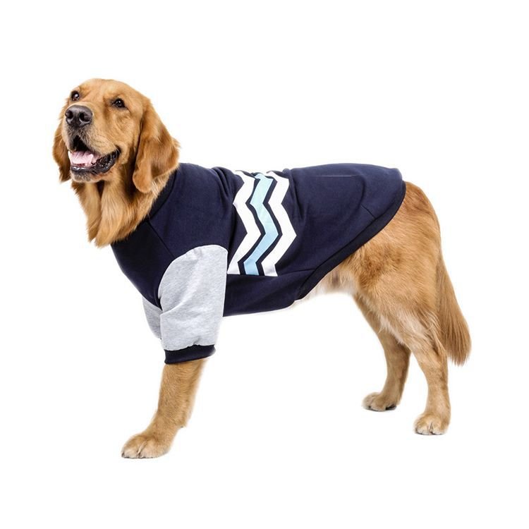 New Wave Sweater for Big Dogs: Cotton Pet Clothing for Leisure and Style - #pawlife