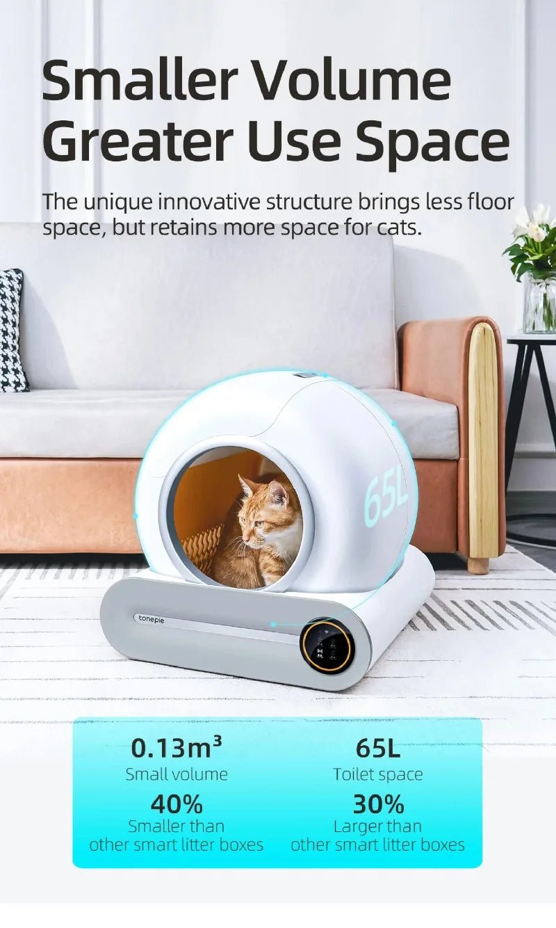 PawLife Automatic Smart Cat Litter Box - #pawlife