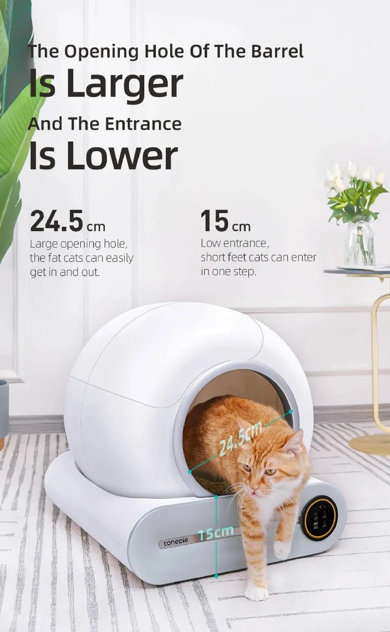 PawLife Automatic Smart Cat Litter Box - #pawlife