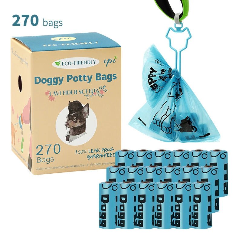 Pawlife Biodegradable Dog Poop Bags with Hand-Free Clip - #pawlife