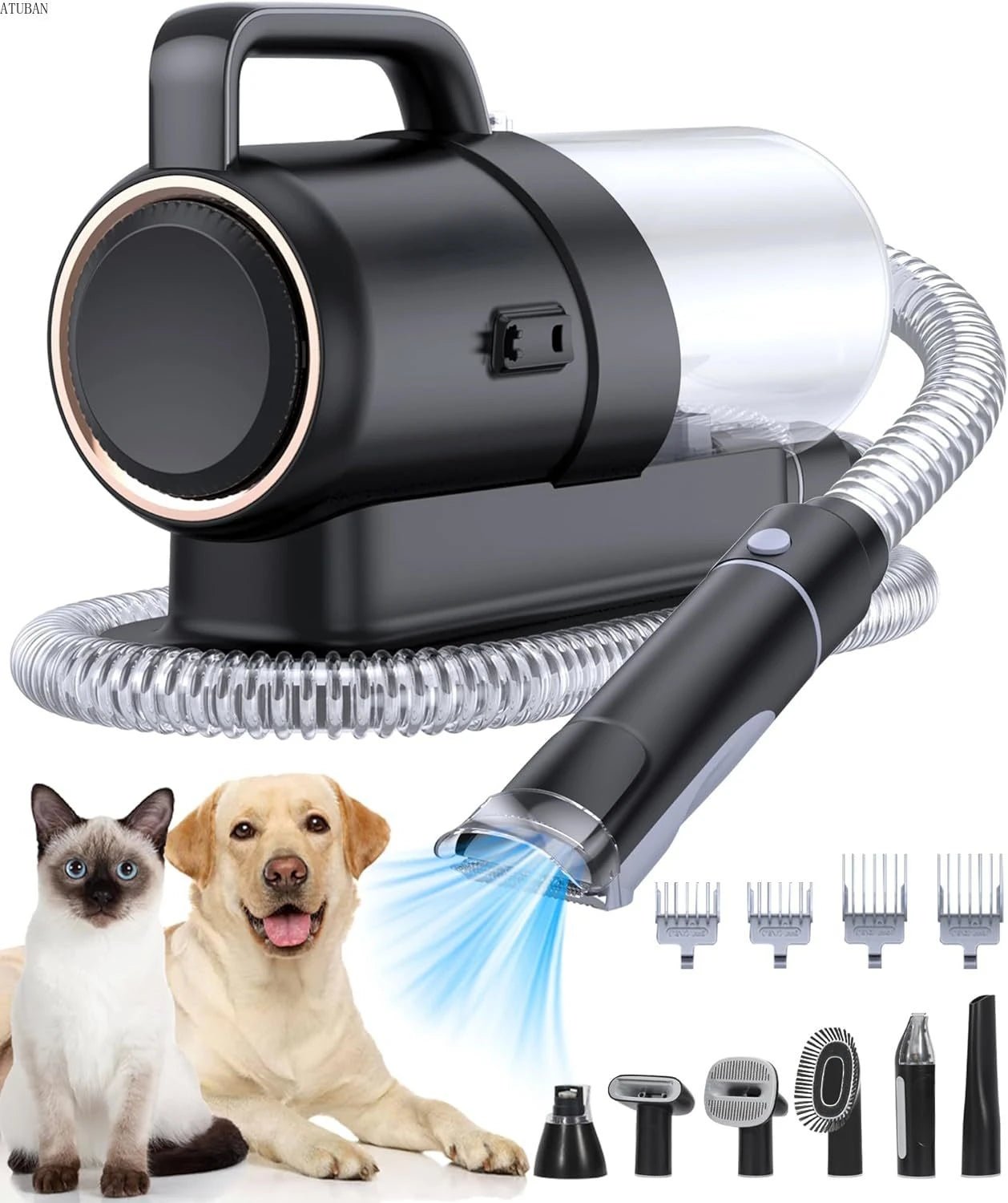 PAWLIFE Pet Clipper Grooming & Pet Grooming Vacuum Kit - #pawlife