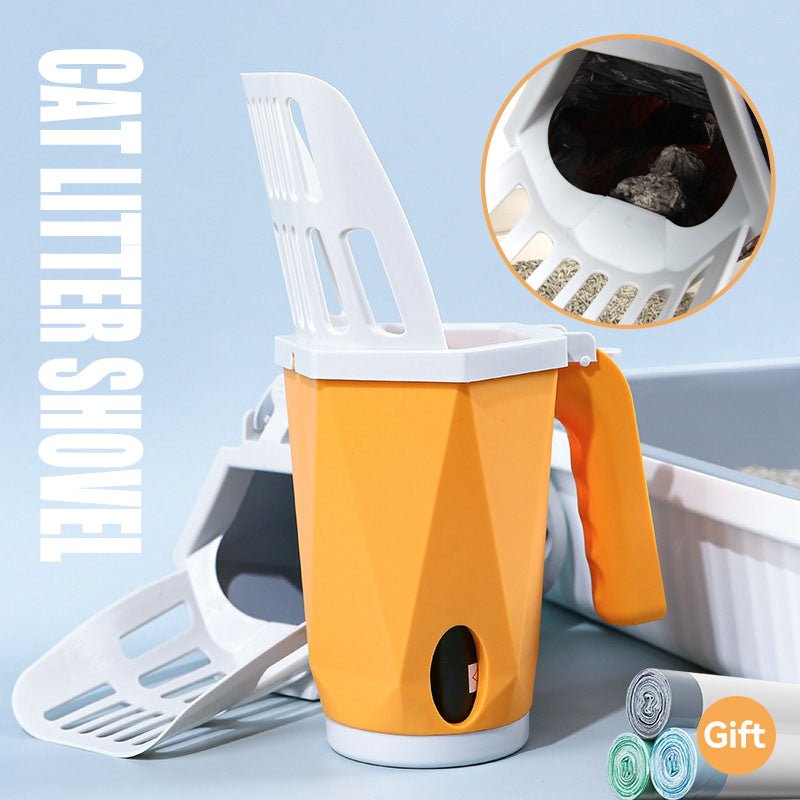 Portable Self-Cleaning Cat Litter Scooper - #pawlife