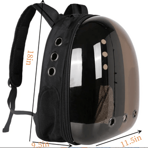 Portable Transparent Cat Bags, Breathable Pet Backpacks, Space Capsule - #pawlife