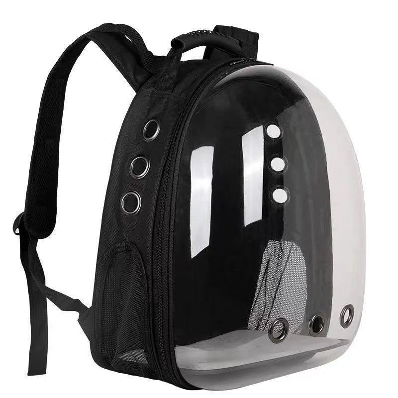 Portable Transparent Cat Bags, Breathable Pet Backpacks, Space Capsule - #pawlife