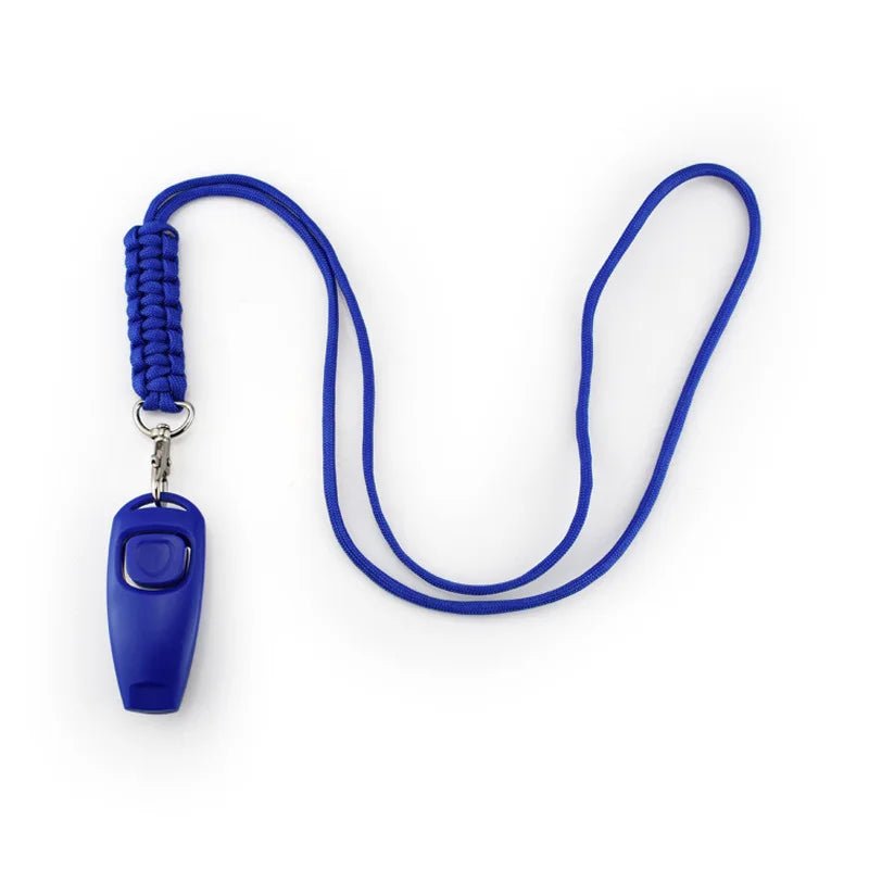 Professional Dog Training Tools: Whistle for Effective Barking Control, Hunting, High-Frequency Recall, and Obedience with Bonus Dog Clicker - #pawlife