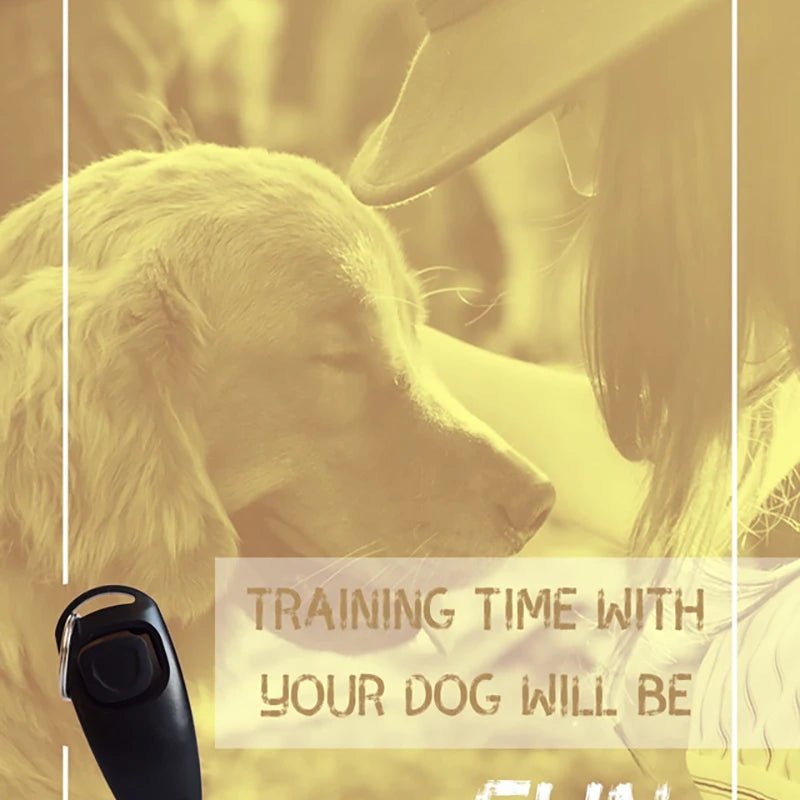 Professional Dog Training Tools: Whistle for Effective Barking Control, Hunting, High-Frequency Recall, and Obedience with Bonus Dog Clicker - #pawlife