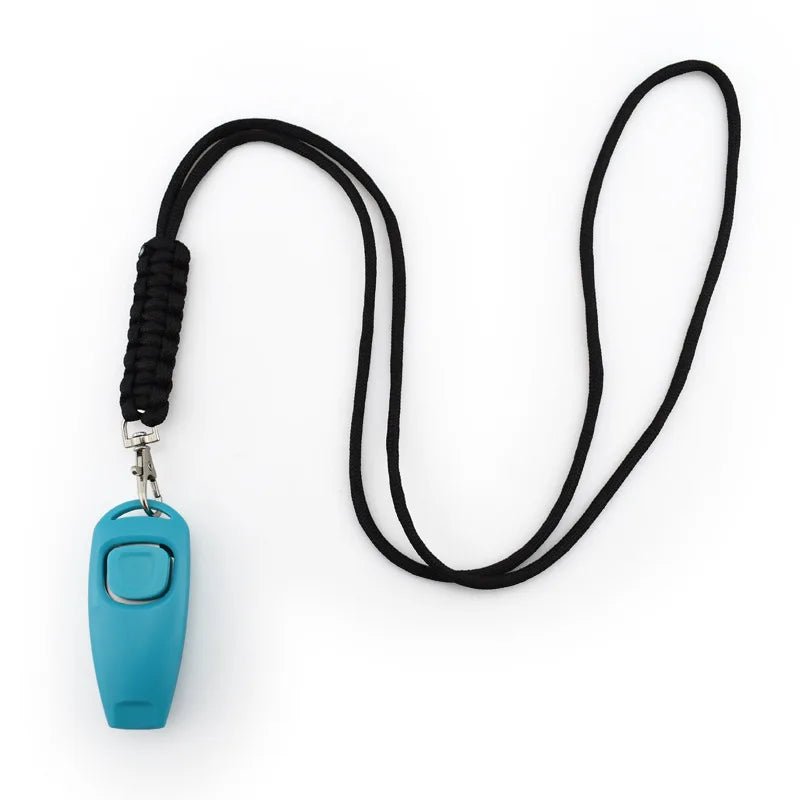 Professional Dog Training Tools: Whistle for Effective Barking Control, Hunting, High-Frequency Recall, and Obedience with Bonus Dog Clicker - #pawlife