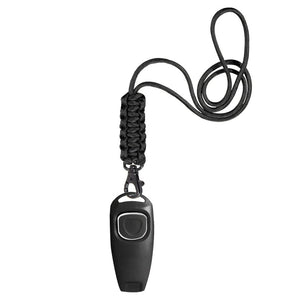 Professional Dog Training Tools: Whistle for Effective Barking Control, Hunting, High-Frequency Recall, and Obedience with Bonus Dog Clicker - #pawlife