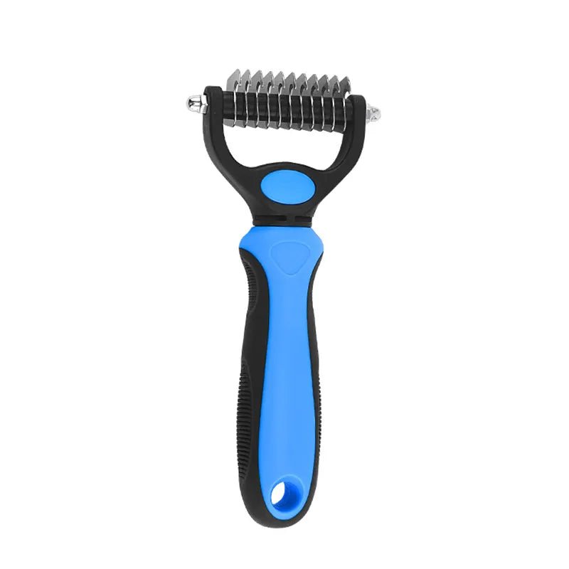 Professional Pet Deshedding Brush Dog Hair Remover Pet Fur Knot Cutter Puppy Cat Comb Brushes Dogs Grooming Shedding Supplies - #pawlife