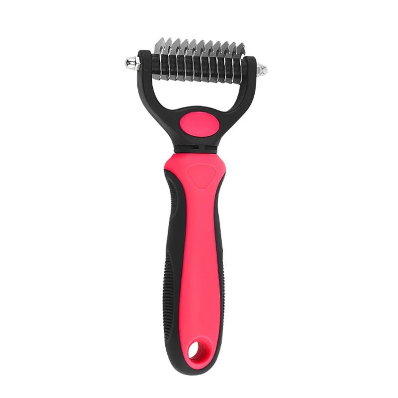 Professional Pet Deshedding Brush Dog Hair Remover Pet Fur Knot Cutter Puppy Cat Comb Brushes Dogs Grooming Shedding Supplies - #pawlife