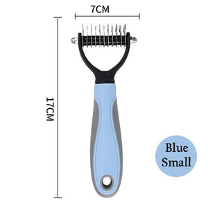 Professional Pet Deshedding Brush Dog Hair Remover Pet Fur Knot Cutter Puppy Cat Comb Brushes Dogs Grooming Shedding Supplies - #pawlife