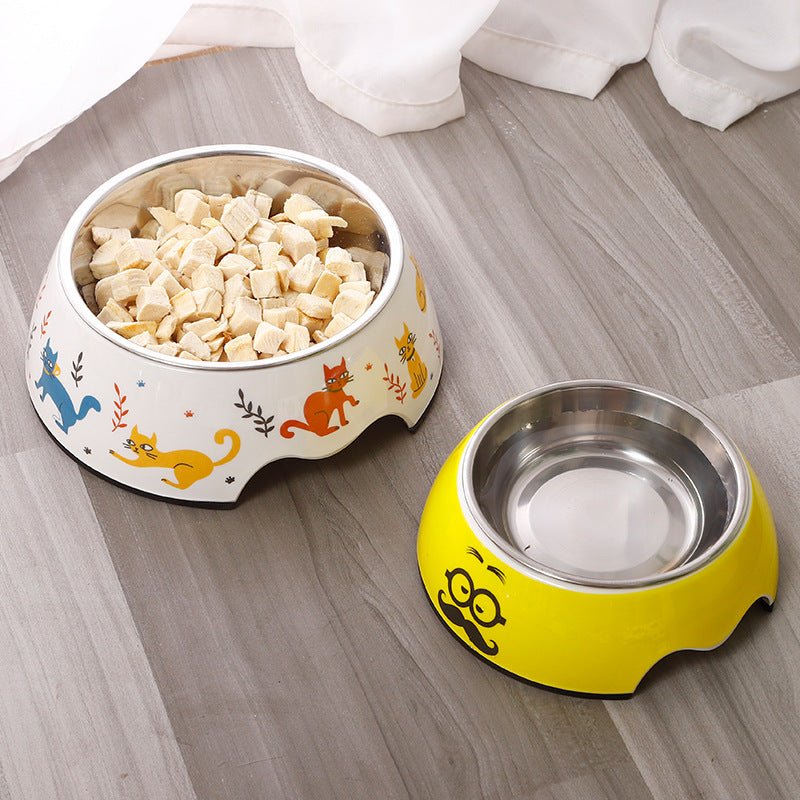 Stainless Steel Pet Bowl: Single Bowl for Food or Water - Durable Bowl for Cats and Dogs - #pawlife