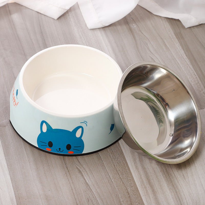 Stainless Steel Pet Bowl: Single Bowl for Food or Water - Durable Bowl for Cats and Dogs - #pawlife