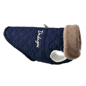 Warm Waterproof Dog Fur Jacket for Small Breeds - #pawlife