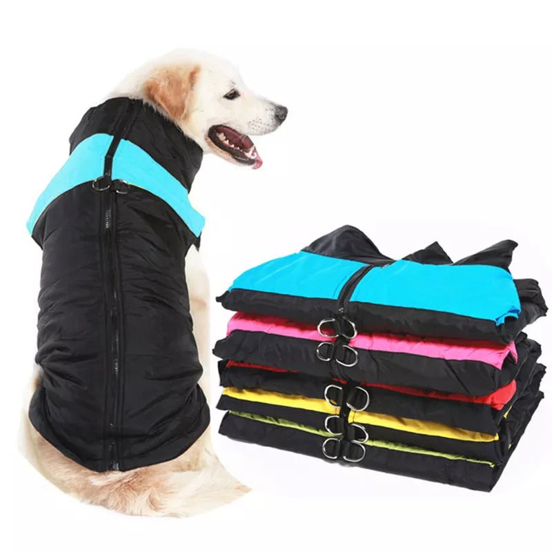 Waterproof and Warm Dog Coat: Pet Vest Jacket for Small, Medium, and Large Dogs - #pawlife