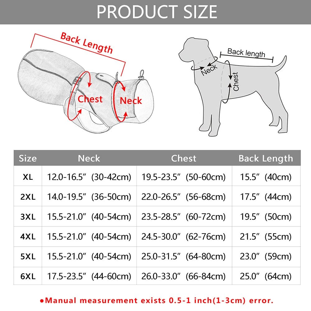 Waterproof and Warm Dog Coat: Pet Vest Jacket for Small, Medium, and Large Dogs - #pawlife