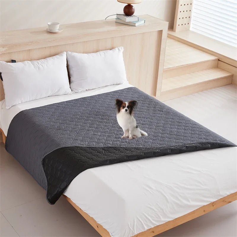 Waterproof Mattress Protector: Kids Pet Dog Cat Urine Pad Reusable King Size Bed Sheet Cover Washable Bed Bedspread Pads Mat Pad - #pawlife