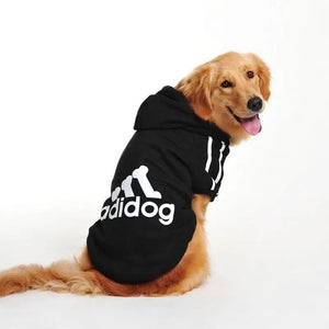 Winter Adidog Sport Hoodies: Warm Sweatshirts for Small, Medium, and Large Dogs, Cats, and Pets - #pawlife