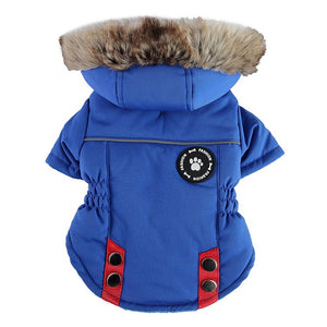 Winter Padded Dog Jacket: Stylish Chest and Back Zipper Pet Clothes for Keeping Your Canine Companion Warm - #pawlife - #petproducts